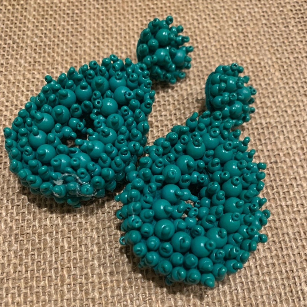 Womens beads earrings.